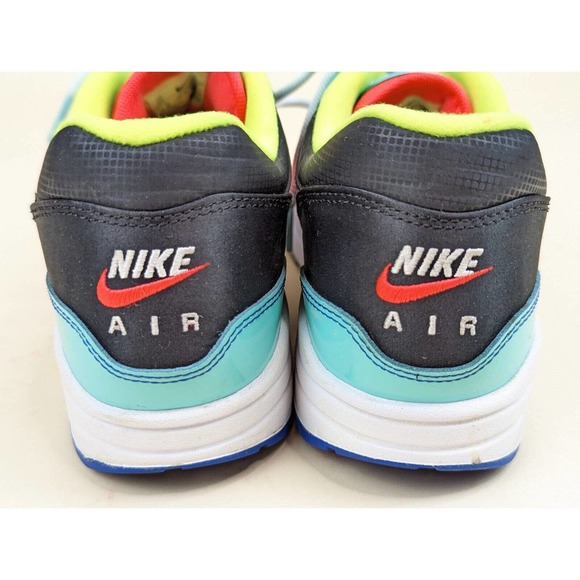 Nike Mens Air Max 1 Parachute Running Shoes Black CU4713-001 Hyper Grape Low 10 main image 9